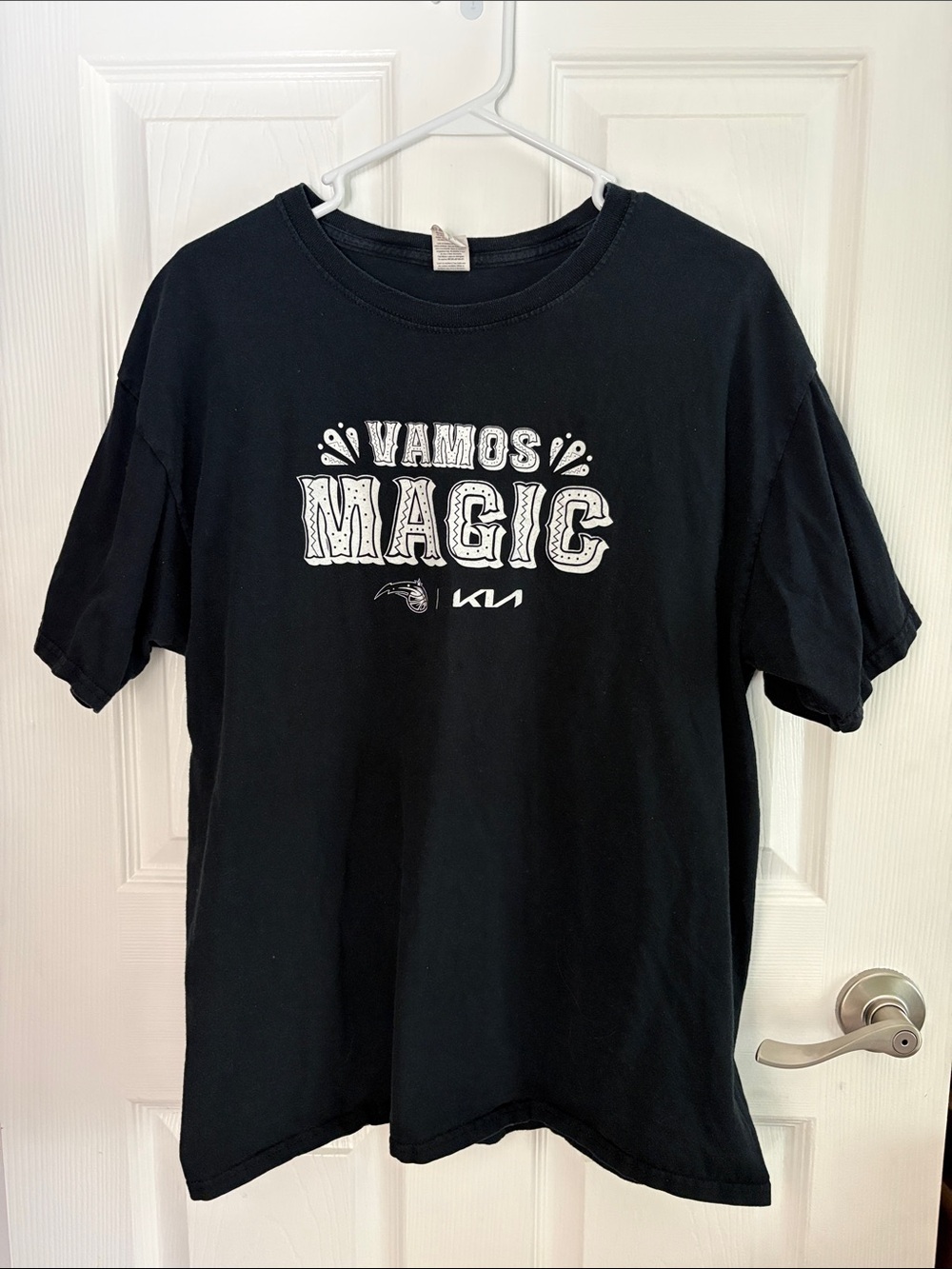 Fruit of the Loom Black "Vamos Magic" Short Sleeve Tee